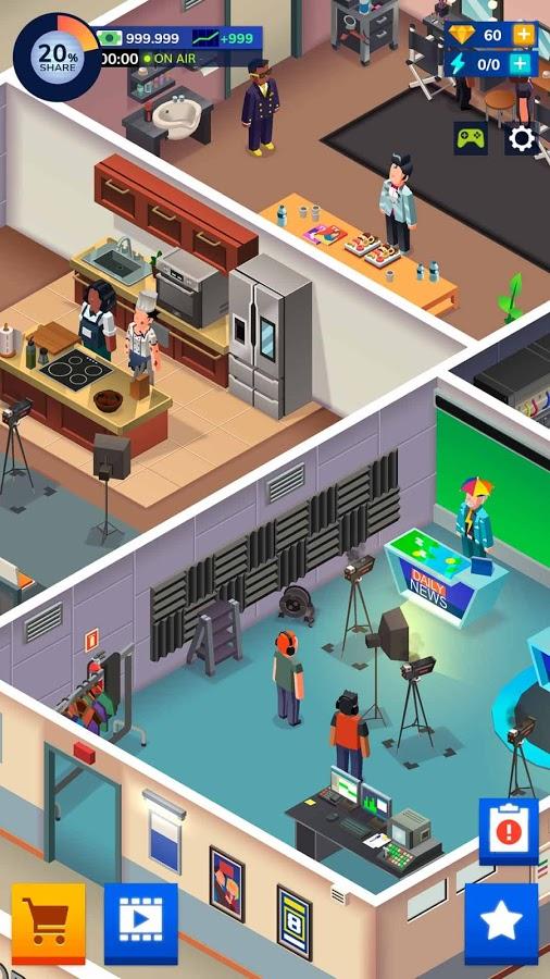5-TV Empire Tycoon - Idle Management Game