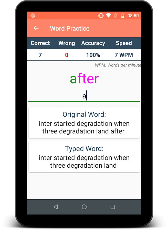 10-Typing Speed Test - Typing Master Offline