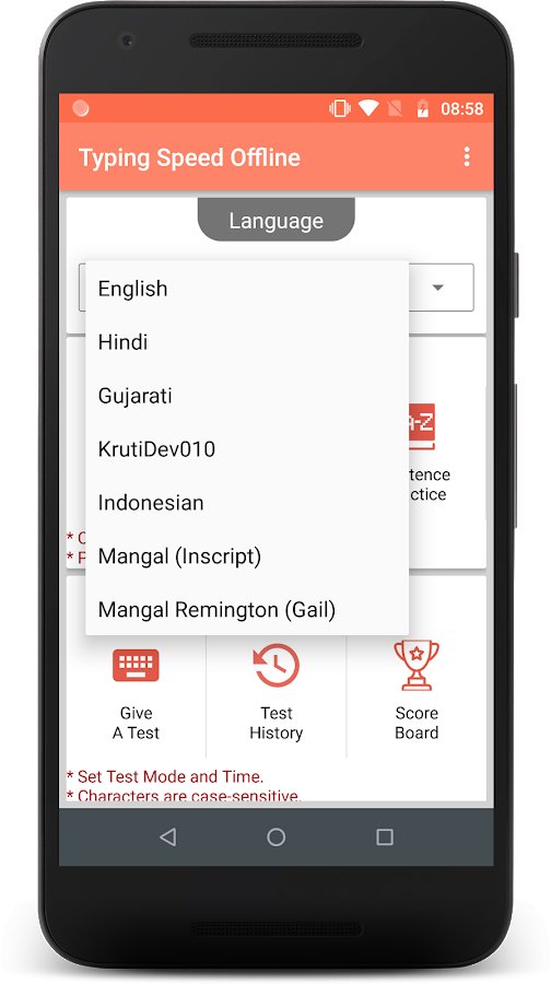 6-Typing Speed Test - Typing Master Offline