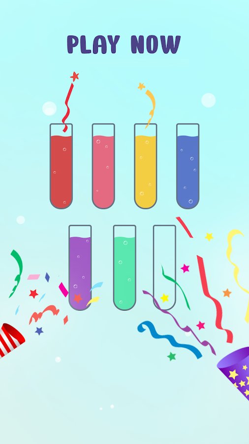 5-Water Sort Puzzle - Color Sorting Game