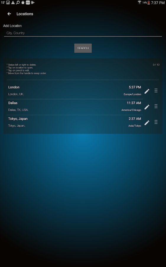 10-Weather Advanced for Android: Forecast & Radar