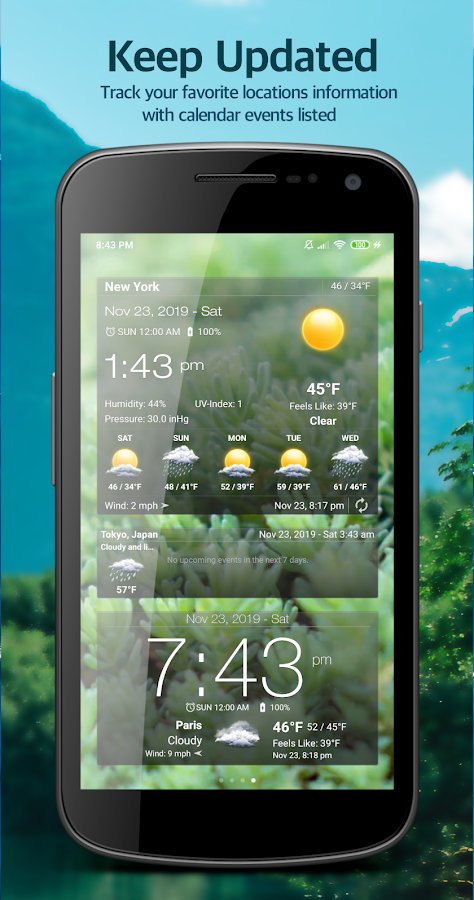 3-Weather Advanced for Android: Forecast & Radar