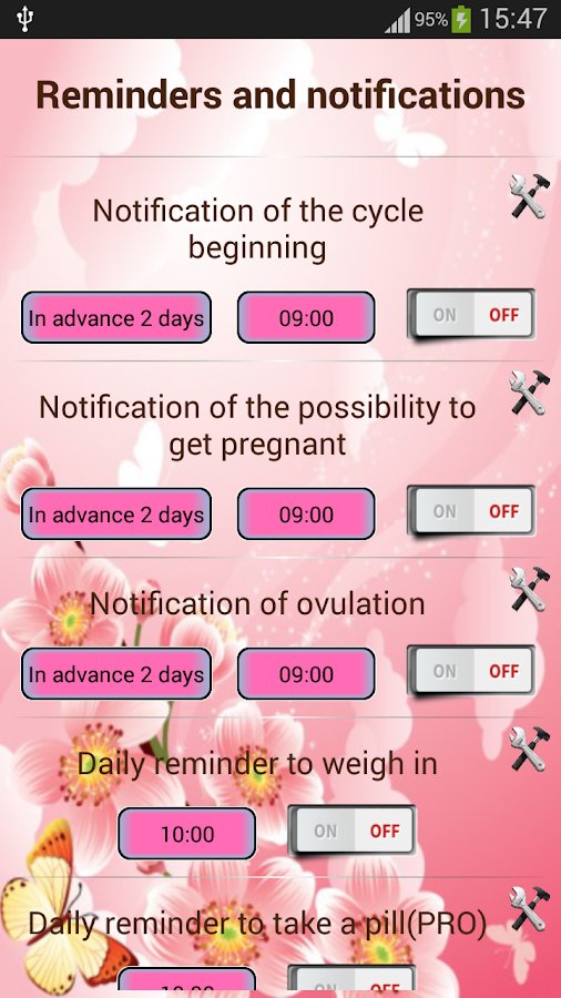 7-Woman diary ID:calendar