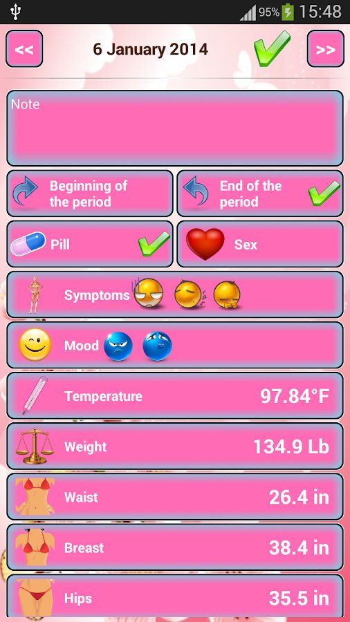 8-Woman diary ID:calendar