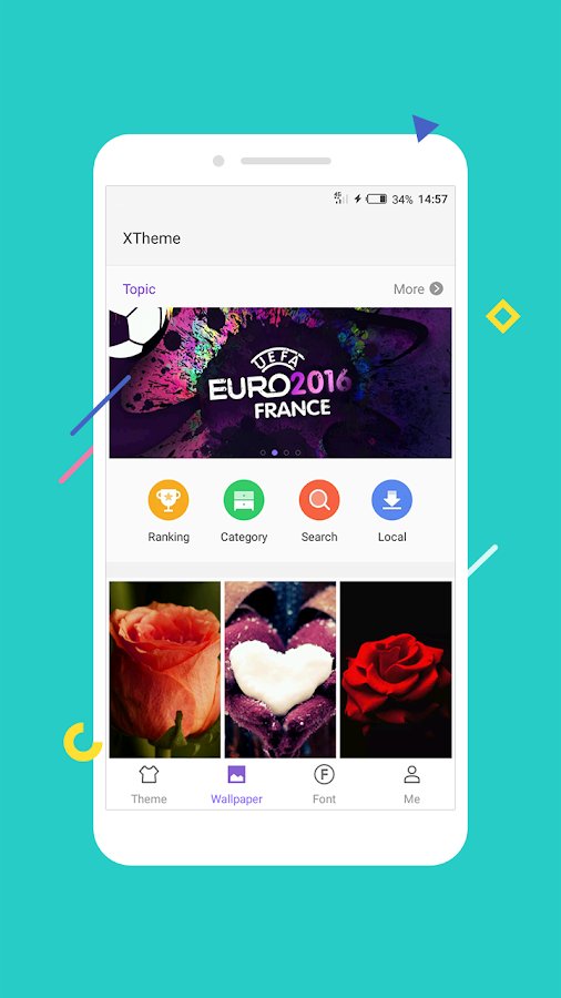 4-XOS - Launcher,Theme,Wallpaper