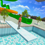 Aqua Rush Racing Waterslide