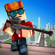 Blocky City Sniper 3D