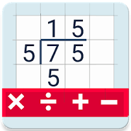 Calculator in a column