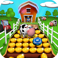 Farm Coin Dozer Flowers Party