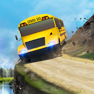 School Bus: Driving Up Hill
