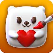 Squishy Magic: 3D Art Coloring & DIY Toys Maker