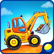 Truck games for kids - house building ? car wash