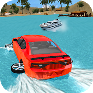 Water Surfer Car Driving
