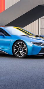 I8,2015,Синий,Вид Сбоку,Тачки (Cars),Бмв (Bmw)