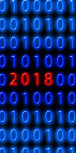 2018,Holidays,New Year,Binary Code