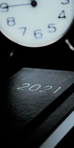 2021,Inscription,Notepad,Clock,Words,Notebook