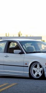 325I,3 Séries,E46,Vue De Côté,Voitures,Bmw