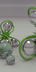 3D,Figurine,Digital Art,Balls