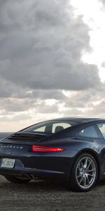 Carrera,Vue De Côté,Voitures,Le Noir,911,Porsche