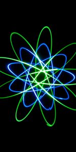 Abstract,Atom,Molecule,Element,Neon