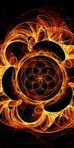 Abstract,Bright,Flaming,Involute,Fiery,Confused,Swirling,Intricate,Fractal