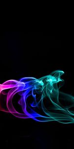 Abstract,Bright,Multicolored,Motley,Form,Smoke