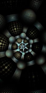 Abstract,Circles,Involute,Dark,Form,Swirling,Pattern,Fractal