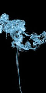 Abstract,Coils,Dark Background,Shroud,Smoke