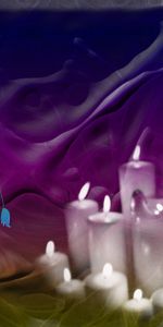 Abstract,Color,Candles,Background