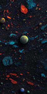 Abstract,Drops,Paint,Spray,Balls