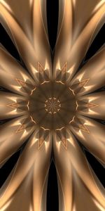 Abstract,Kaleidoscope,Stars,Beige,Patterns