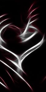 Abstract,Line,Hearts