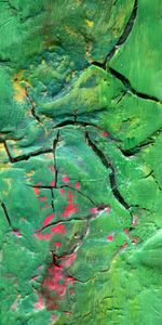 Abstract,Macro,Paint,Cracks,Crack