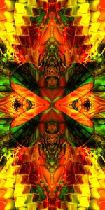 Abstract,Motley,Bright,Multicolored,Pattern,Fractal