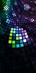 Abstract,Motley,Multicolored,Mosaic,Pixels