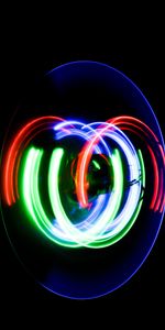 Abstract,Shine,Light,Multicolored,Long Exposure,Motley,Glow