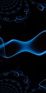 Abstract,Smoke,Lines,Black Background