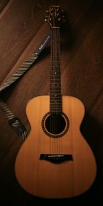 Marron,Guitare Acoustique,Guitare,Instrument De Musique,Musique