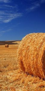 Agriculture,Field,Hay,Straw,Bale,Nature