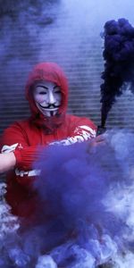 Anonymous,Miscellaneous,Coloured Smoke,Miscellanea,Colored Smoke,Mask