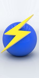 Arrow,Ball,Sign,Lightning,3D