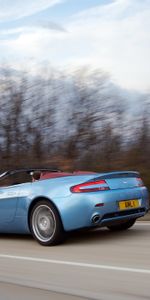 Aston Martin,Cars,Asphalt,Side View,Speed,Style,V8,Vantage,2006