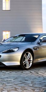 Aston Martin Db9,Серебристый,Тачки (Cars),Астон Мартин (Aston Martin)