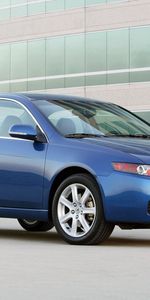 Auto,Acura,Asphalt,Style,Akura,2003,Tsx,Cars,Building,Side View