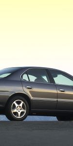 Auto,Acura,Cars,Asphalt,Side View,Akura,Tl,2002,Grey,Style