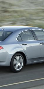 2010,Серый Металлик,Tsx,Акура,Природа,Акура (Acura),Асфальт,Тачки (Cars),Вид Сбоку,Скорость,Стиль,Машины