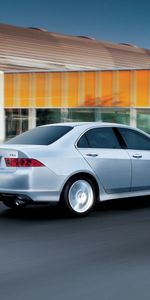 Auto,Acura,Cars,Building,Wood,Tree,Asphalt,Side View,Speed,Style,Akura,Silver Metallic,2006,Tsx