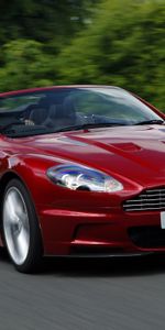 Automóvil,Aston Martin,Asfalto,Vista Frontal,Velocidad,Dbs,2009,Coches