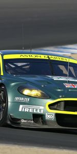 Voitures,Asphalte,Style,2007,Dbr9,Vue De Face,Voiture De Course,Aston Martin,Sport