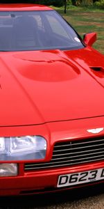 Auto,Aston Martin,Cars,Front View,V8,Vantage,1986